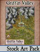 Griffin Valley - Stock Art Map