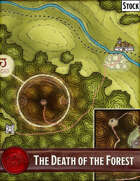 Elven Tower - The Death of the Forest | Stock Region Map