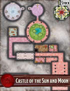 Elven Tower - Castle of the Sun and Moon | 47x62 Stock Battlemap