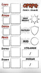 Overpower RPG | Ficha V. Celular (Phone PDF)