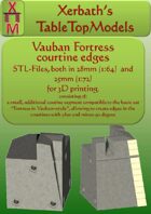 Vauban Fortress Courtine 60 edges