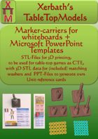 marker carrier for whiteboard & washers & cards