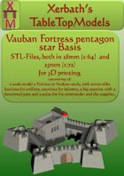 Vauban Fortress Basic Set pentagon Star