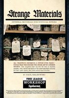 Strange Materials