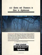 100 Hooks and Rumours to Hear in Symbaroum