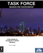 TASK FORCE: Season One Sourcebook and HDC Bundle