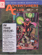 Adventurers Club Volume 23