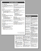 Fiches d'Actions pour DW