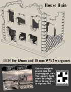 House Ruin for Wargames