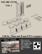 Square Items - Volume I