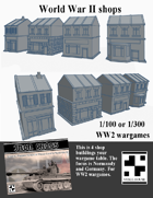 World War 2 Shops