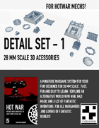 HOT WAR - Mech Detail Set 1