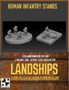Human Infantry Stands for Landships