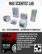 Mad Scientist Lab - Set I Retro Computers