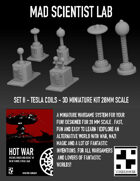 Mad Scientist Lab - Set II Tesla Coils