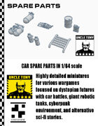 Car Spare Parts 1/64 for Car Combat Games