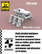 Beetle Legs 1/64 for Car Combat Games