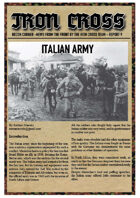 Italian Army for Iron Cross