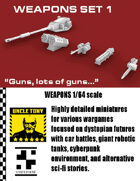 Wepons Set 1 - 1/64 for Car Combat Games