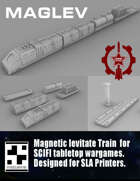 Maglev _ Magnetic levitation train