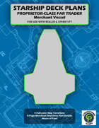 Proprietor-Class Far Trader Ship Deck Plans For VTT
