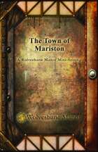 Mini-setting: Town of Mariston