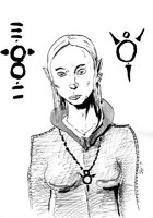 Elf female 2406x3420 stock art