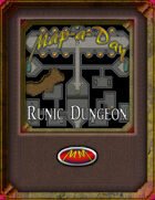 Map-A-Day 10/11/2017 Runic Dungeon