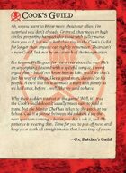 Cooks Guild Intro