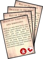5e Uncommon Magic Item Cards - Michael Lippert | DriveThruRPG.com