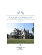A Poker Tournament at the Badger's Club