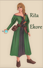 Rita Ekore - Karta Postaci do nowej edycji