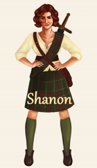 Shannon O'Dair - Karta Postaci do nowej edycji