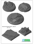 miniatures Base Set "Rock" (STL Files)