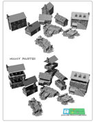 Middle age buildings SET (STL Files)