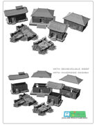 Asian /japan buildings SET (STL Files)