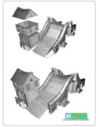 guardhouse with bridge (stl files)