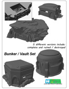 Bunkers SET (STL Files)