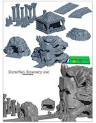 Dwarfen Scenery SET (STL Files)