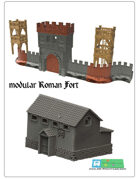 modular roman fort SET (STL Files)