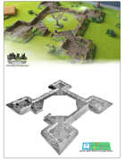 Star emplacement for 3d printing (STL File)