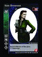 Ann Bronson - Custom Card