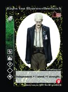 Hägen Von Blauenwellensittich - Custom Card