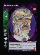 Democritus - Custom Card