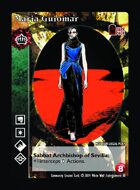 Maria Guiomar - Custom Card