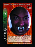 Masso, The Black Hand Of Justice - Custom Card
