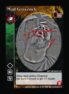 Mad Grayrock - Custom Card