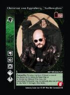 Christian Von Eggenberg, "gallowglass" - Custom Card