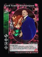 Lord Simon Kensington - Custom Card