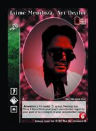 Jaime Mendoza, Art Dealer - Custom Card